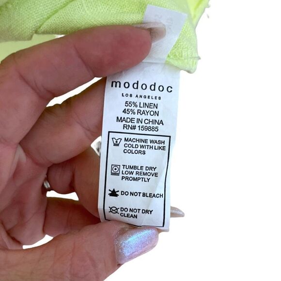 Mododoc Linen Blend Top - Picture 6 of 6